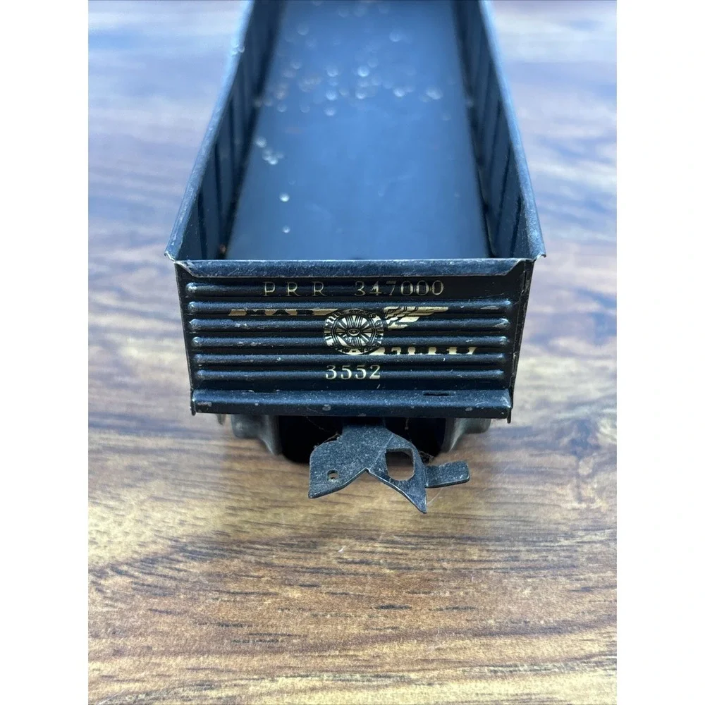 MARX Gondola Train Car Pennsylvania PRR 347000 3552 Vintage Short Sides‎